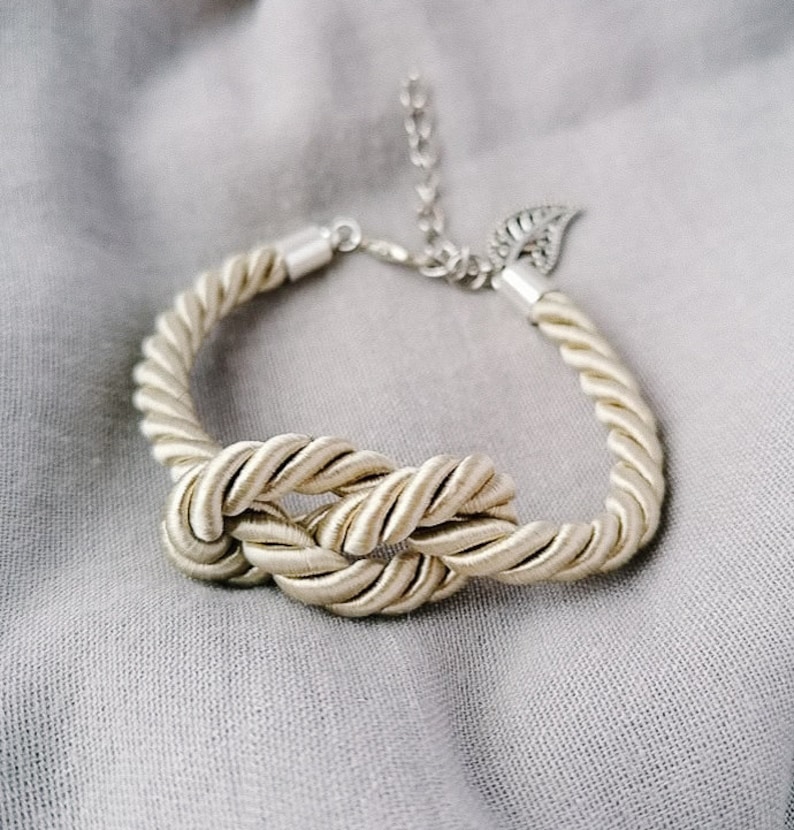 Girlfriend Boyfriend gift Unisex Jewellery Forever bracelet Unisex Bracelet Sailor knot bracelet Mother/'s day gift