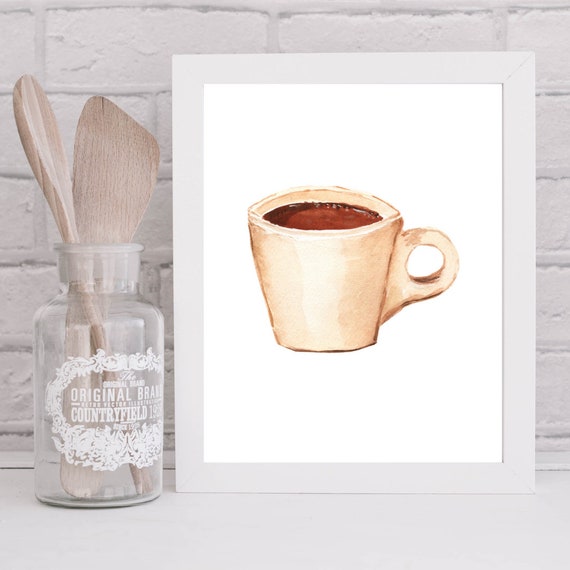 Coffee Wall Art Printable Digital Download V13 Etsy