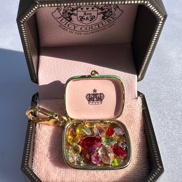 Juicy Couture - Mint Box with Jewel Charm
