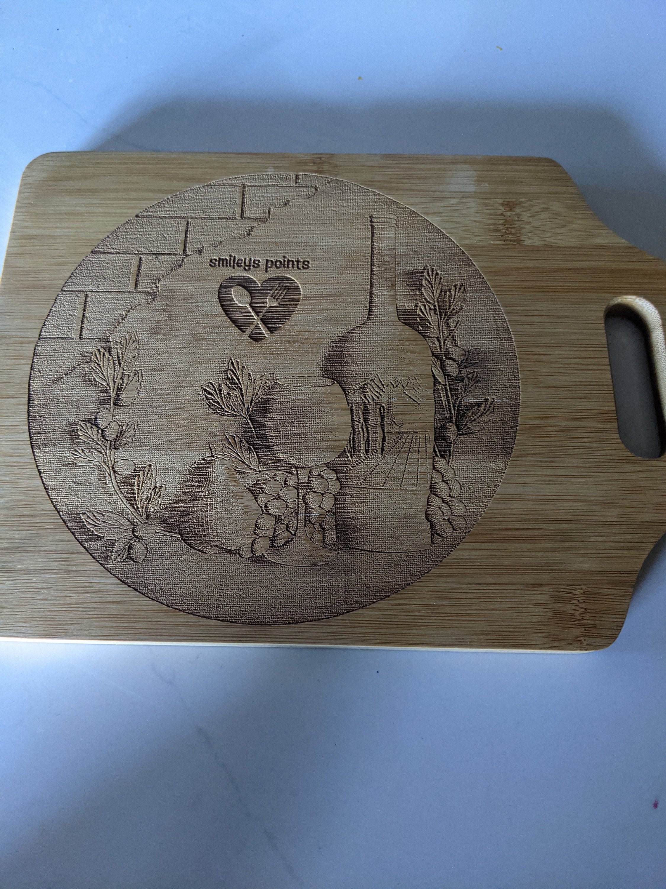 Engraved Cutting Board Etsy