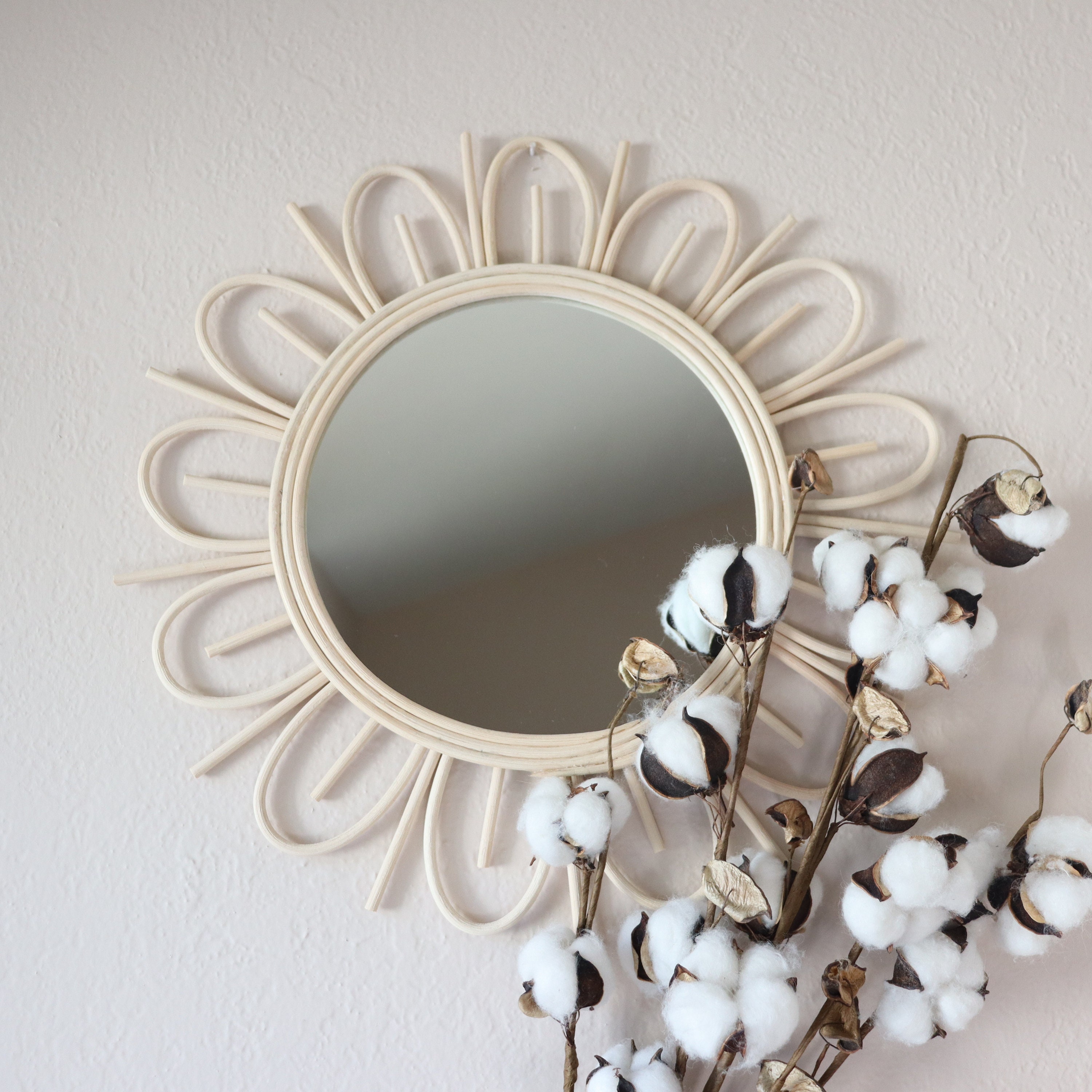 gold nursery mirror