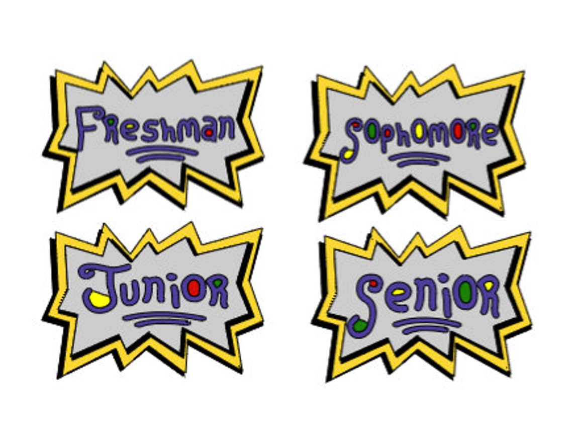 High School Bundle Svg Freshman Sophomore Junior Senior Etsy