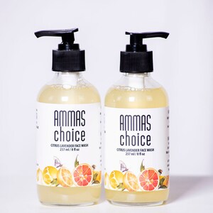 2 Citrus Lavender Face Wash 8 fl.oz BUNDLE