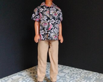 ken doll hawaiian shirt