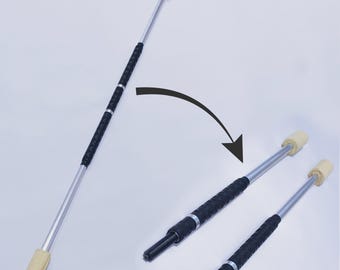 Collapsible fire staff