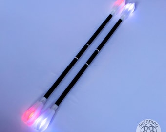 Dubbele LED-oefenstokken (prijs per stuk)