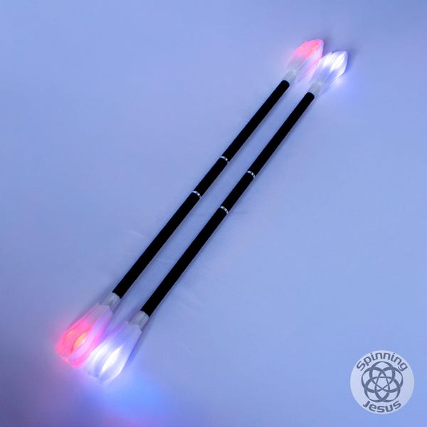 LED Practice double staffs (price for one)