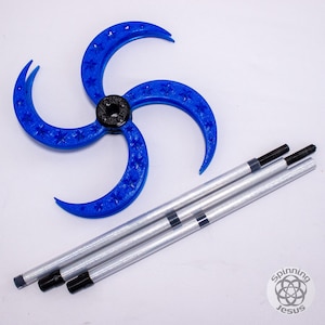 Collapsible dragon staff for travel