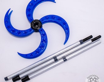 Collapsible dragon staff for travel