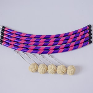 Collapsible fire hula hoop