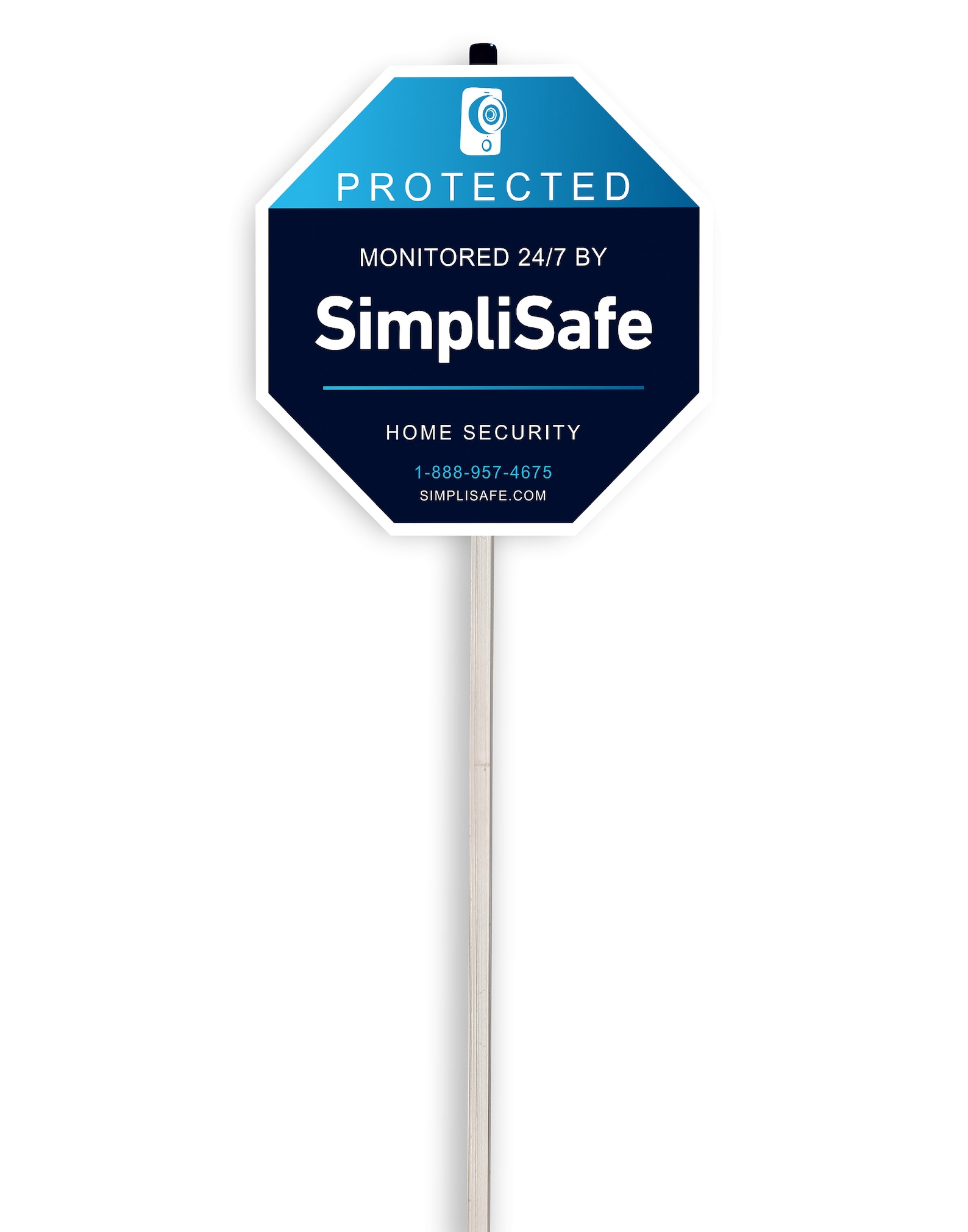 Simplisafe Security Yard Sign. 28 Aluminum pole Etsy