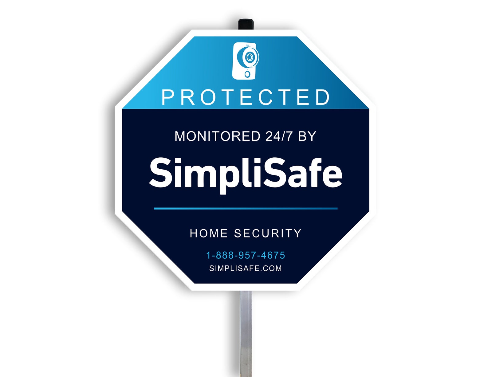 Simplisafe Security Yard Sign. 28 Aluminum pole Etsy