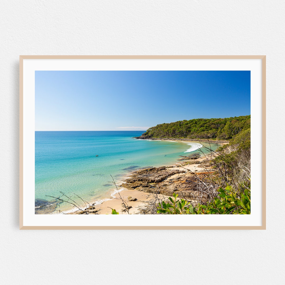 Tea Tree Bay Sign Tea Tree Bay, Noosa National Park, Australia, Coastal Decor ...