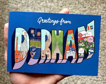 I Love Durham Postcard
