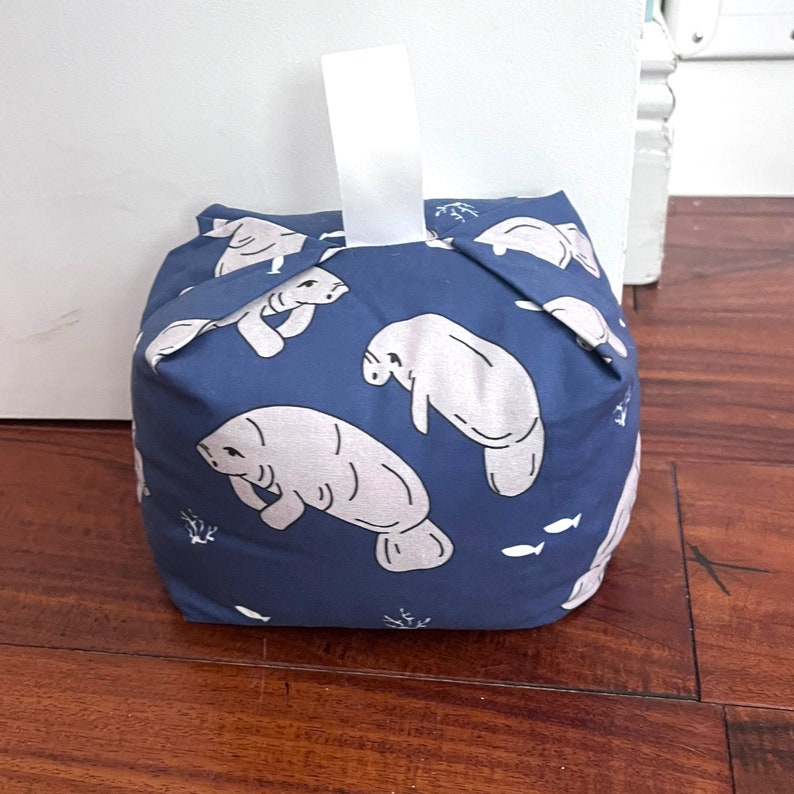 Door Stopper, Cube Doorstop, Heavy Door Stop, Fabric Door Stop