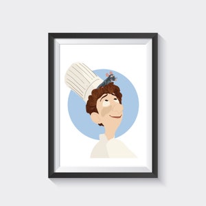 Ratatouille A4 Druck