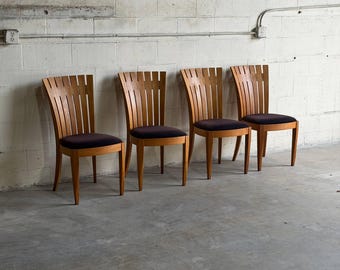 MCM Benny Linden Teak Dining Chairs (x4) *MESSAGE US for Shipping