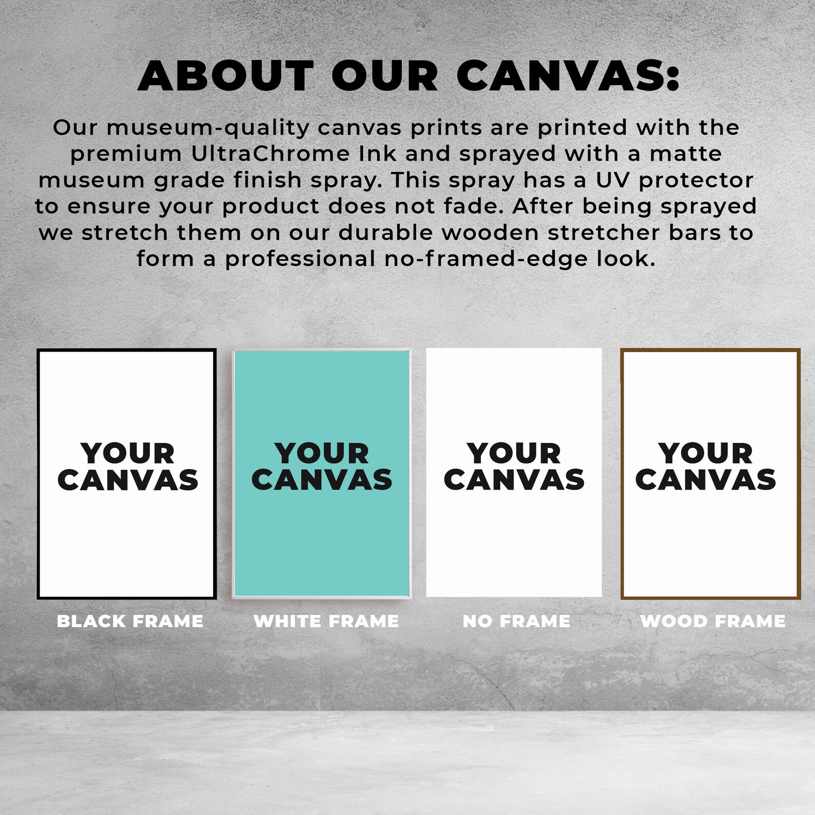 Personalized Quote Print on Canvas Custom Text Print Wall Etsy