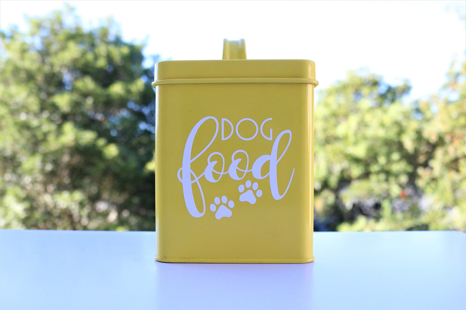 Dog Food Sticker Decal Pet Food Label Etsy