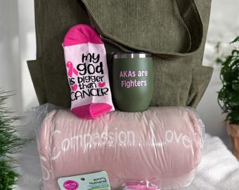 Chemo Care Package for Women, Cancer Support Gift Box, Thinking of You Gift, Get Well Soon Gift, Breast Cancer Gift, Comfort Gift for Her