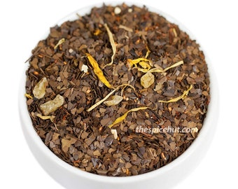 Mango Yerba Mate & Ginseng Tea, Loose Leaf Brazilian Mate with High Caffeine, High Antioxidant, Clean Energy Chlorogenic Tea, Energizing Tea