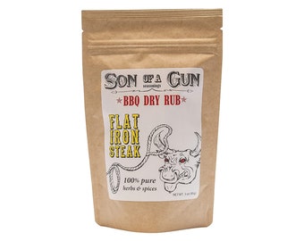 Delicious Flat Iron Steak Seasoning Father's Day Spices for Cooking Steak and Grilling Spices for Summer BBQ Seasoning for Chicken