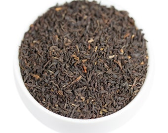 Scottish Breakfast Tea Blend, Loose Leaf Black Tea with Caffeine, Bulk Full-Leaf Black Tea, Energizing Morning Tea