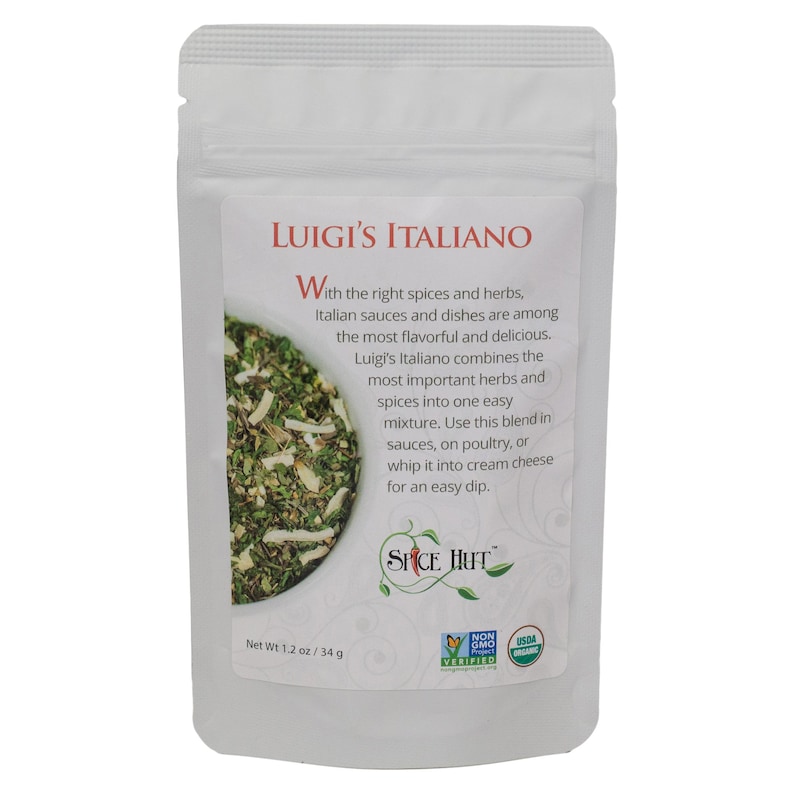 Modern Italian Seasoning Luigi's Italiano Saltfree Italian Herbs Spice