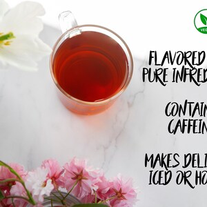 Hot Chili Chocolate Black Tea, Premium Loose Leaf Black Tea, Spicy Tea, Exotic Tea, Unique Tea Gift image 4