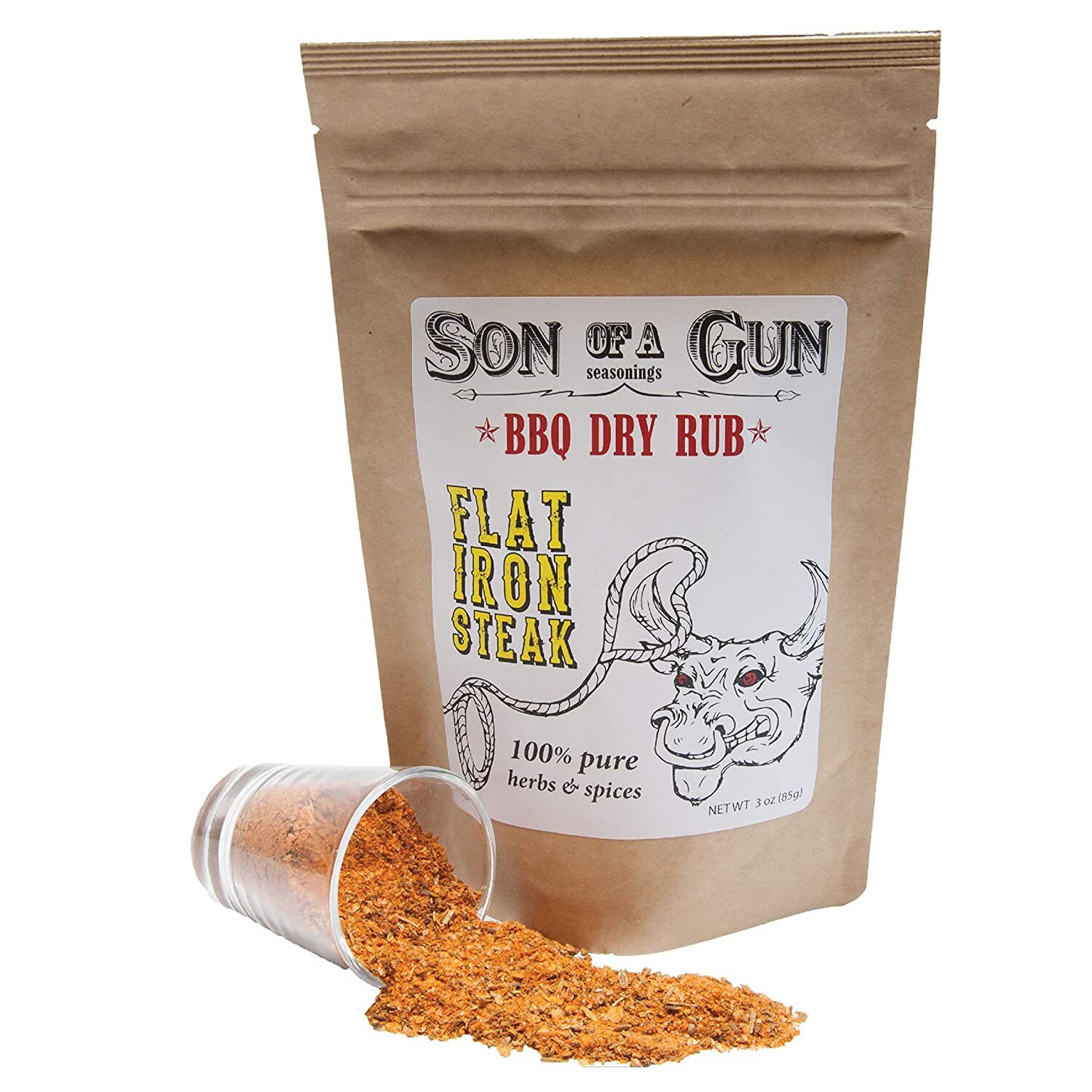 Delicious Flat Iron Steak Seasoning Natural Herbs and Spices Etsy