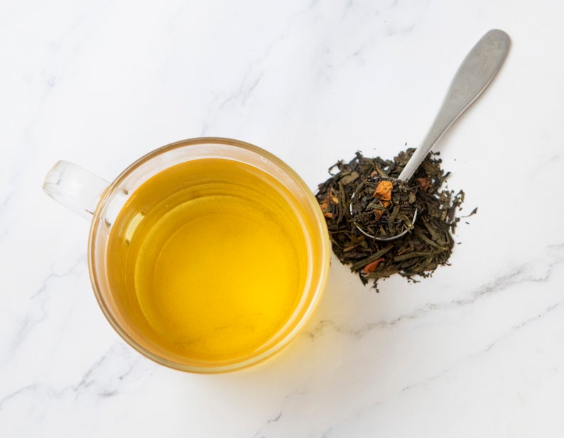 Dried apple tea, WA Apple tea, sencha