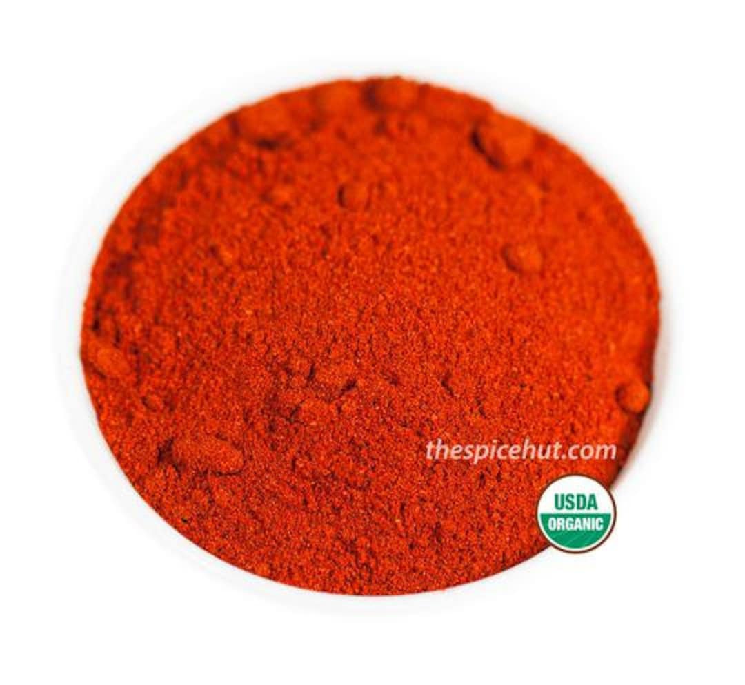 Organic Smoked Paprika Powder, 2, 4, 8oz Smokey Spanish Paprika, Ground