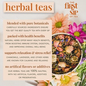 Organic Spirit Herbal Tea, 16 Tea Bags | Relaxing Tea for Evening and Sleep, Calming Herbal Tea, Caffeine-Free Night Time Sleepy Tea image 5