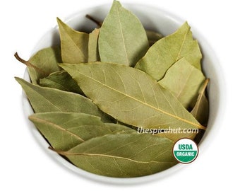 Organic Bay Leaves Whole Herbs Cooking Spice - Fragrant Bay Leaf for Cooking - Best Dried Bay Leaves for Cooking Bay Leaf Whole Spice