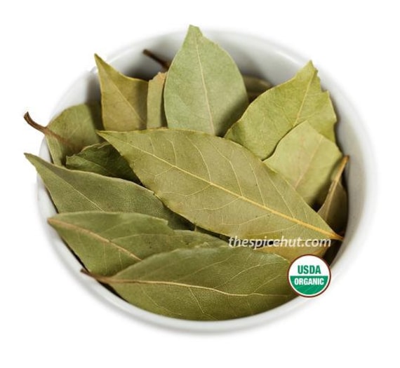 Organic Bay Leaves Whole Herbs Cooking Spice Fragrant Etsy