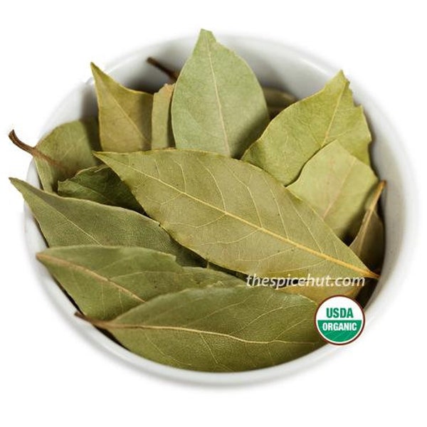 Organic Bay Leaves Whole Herbs Cooking Spice - Fragrant Bay Leaf for Cooking - Best Dried Bay Leaves for Cooking Bay Leaf Whole Spice