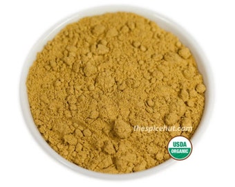 Organisch gemberpoeder, 2, 4, 8oz | Premium biologische gemalen gember, puur gemberwortelpoeder, gemberpoeder, ayurvedische kruiden