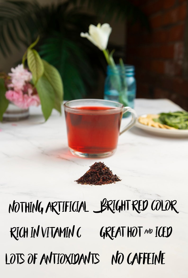 pure Hibiscus, rose Hibiscus lemon,