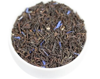 Organic Creme De La Earl, Earl Grey Cream Black Tea, Loose Leaf Black Tea, Vanilla Earl Grey Tea with Bergamot, Creamy Earl Grey