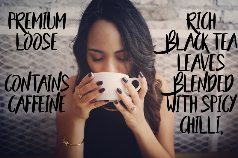 rich spicy black tea