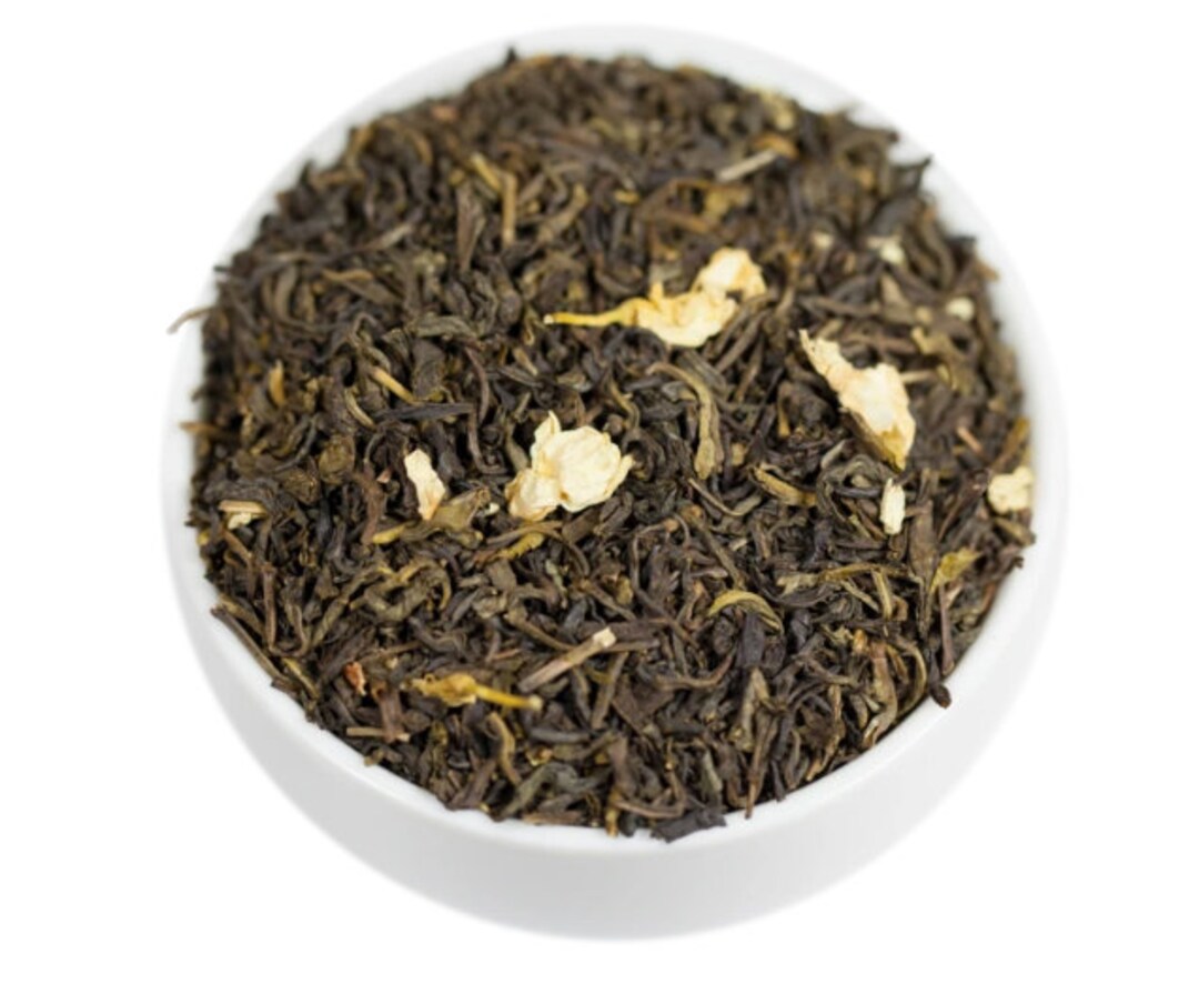Flowery Jasmine Blossom Green Tea Loose Leaf Traditional Chinese