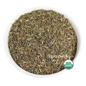 Organic Thyme Herb Dried Culinary Thyme Leaves, Herb Thyme Seasoning Organic Thyme Spice