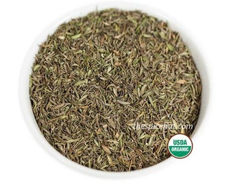 Hierba de tomillo orgánico Hojas de tomillo culinarias secas, condimento de tomillo de hierbas Especias de tomillo orgánico