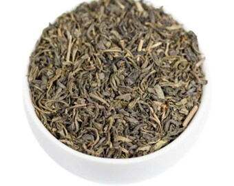 Organic Jasmine Green Tea, Loose Leaf Green Tea with Low Caffeine | 2, 4, 8oz | Calming & Soothing, No Artifical Flavors, All Natural