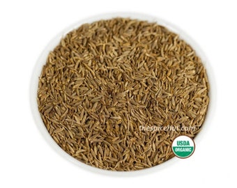 Organic Cumin Seeds (Whole / Powder) 2, 4, 8oz | Whole or Ground Cumin Seeds, Indian Jeera Spice