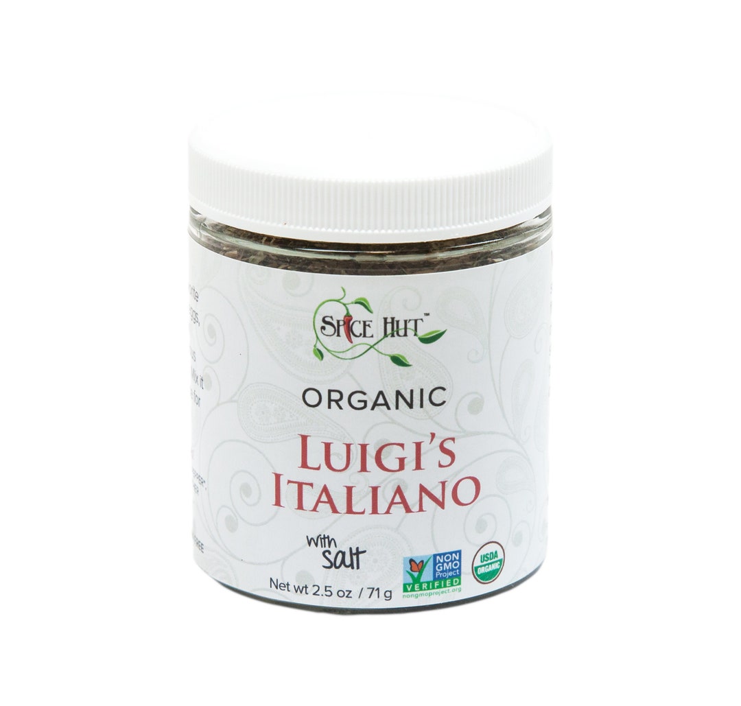 Modern Italian Seasoning Luigi's Italiano Italian Spice Blend With Salt