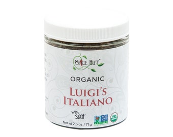 Modern Italian Seasoning - Luigi's Italiano - Italian Spice blend with Salt Gourmet Spice Blend for Pizza Pasta Italian Spices for Chicken
