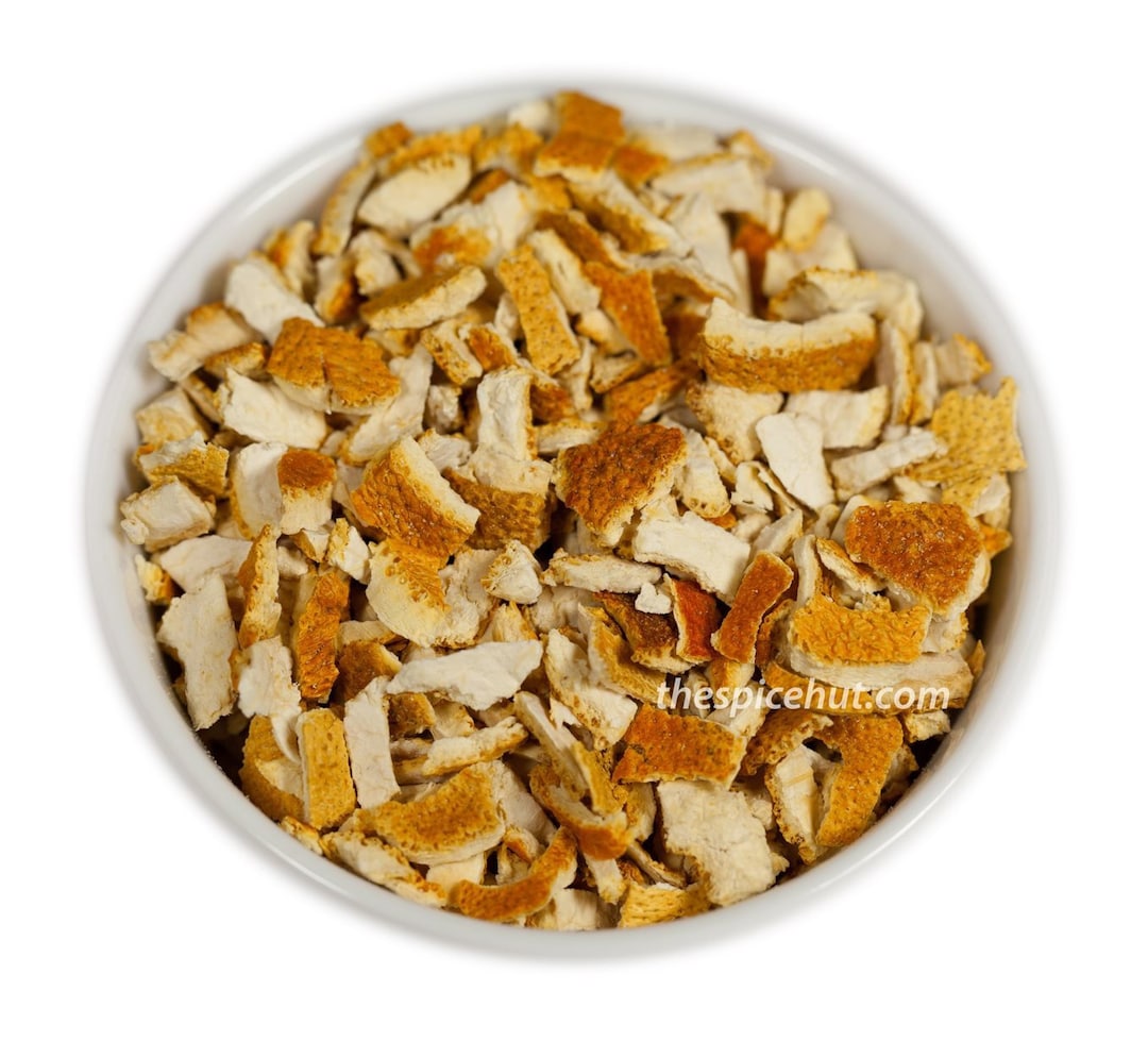 Organic Dried Orange Peel Sweet Orange Zest for Baking & Cooking