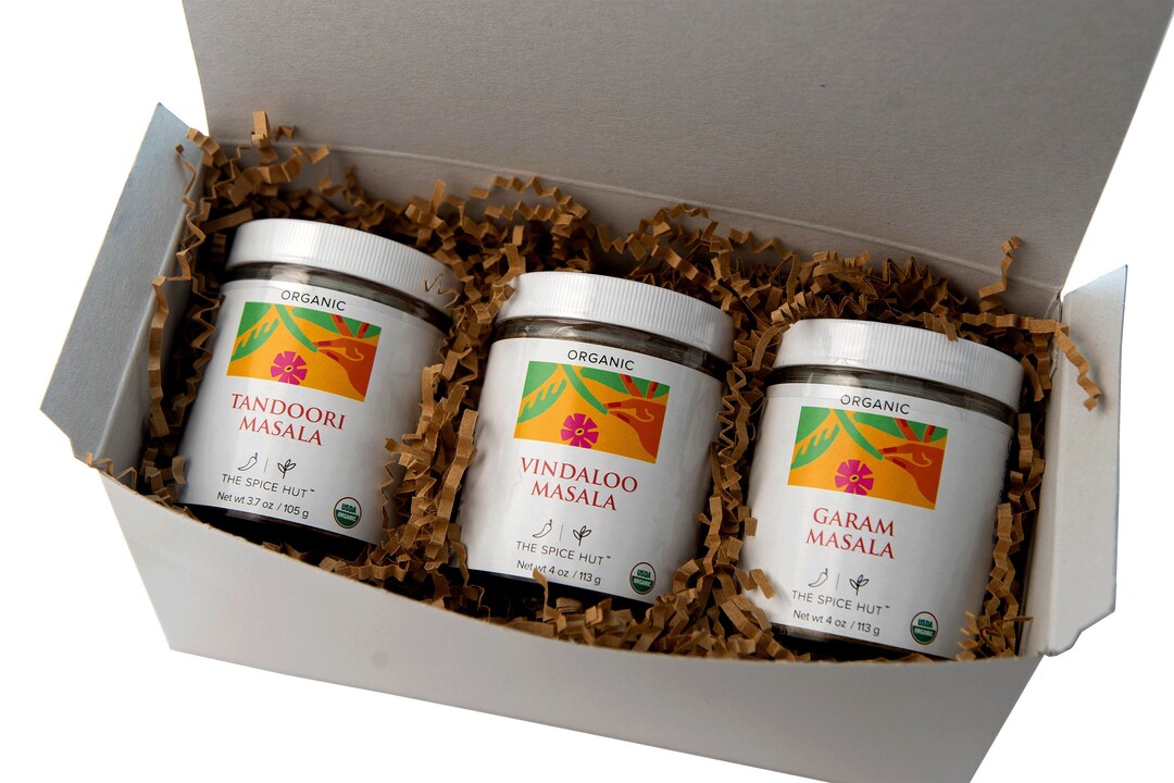 Indian Spices Gift Pack Indian Spice Sampler Flavors of India Spice Kit