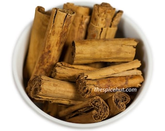 Organic Ceylon Cinnamon Sticks (Whole / Powder) 2, 4, 8 oz | Ground sweet Cinnamon Powder for Baking, Cooking, Tea , Cider, Pies,